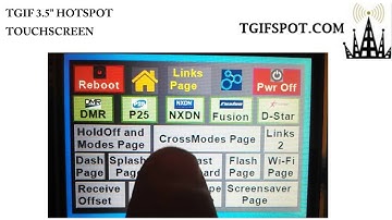 TGIFSPOT Demonstration (TGIFSPOT 3.5" w/Touchscreen)
