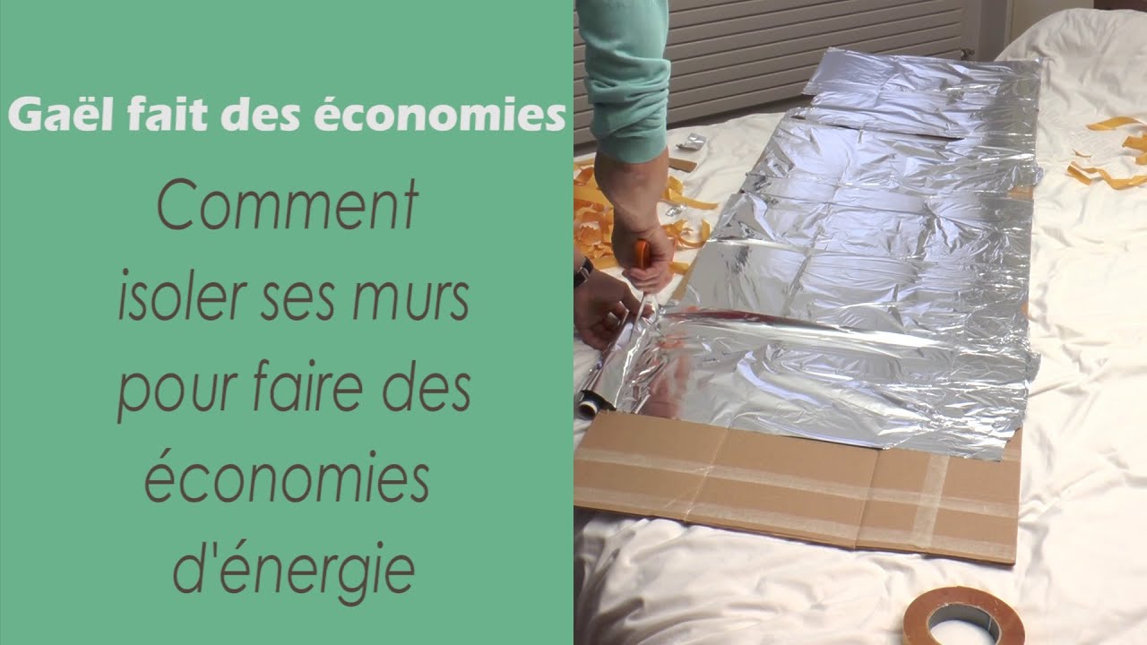 👉Économie de chauffage ! Fabriquer un panneau isolant pour chauffage ou  radiateur ! 