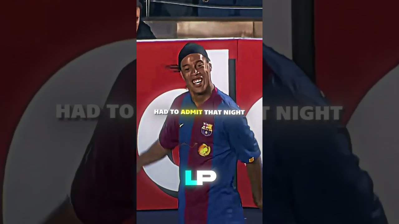 the only player that scared ronaldinho💀🥶
