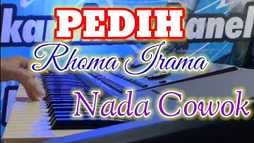 Pedih Karaoke Karahas Chanel Nada Cowok #dangdutviral #rhomairama  #karaoke