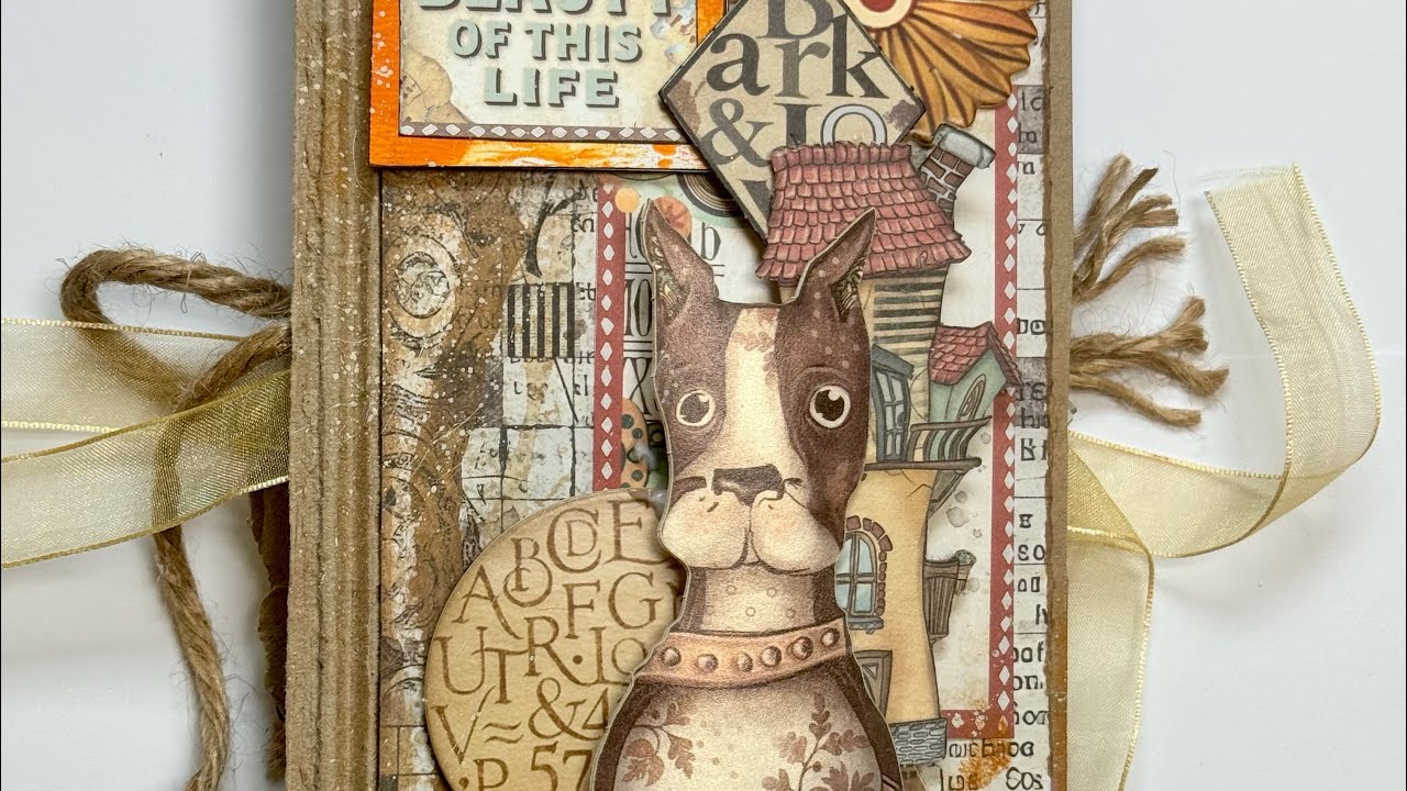 Stamperia Demonstration - Furry Friends