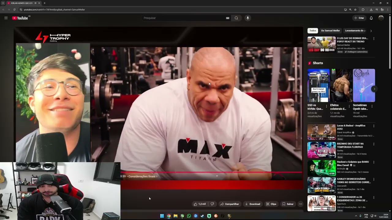 REACT JORLAN (LOW VOLUME É INSUSTENTAVEL) - RAGE ALERT