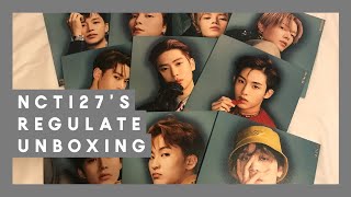 Unboxing ☆ NCT 127 엔시티 127 Regulate Albums ☆ 13 copies