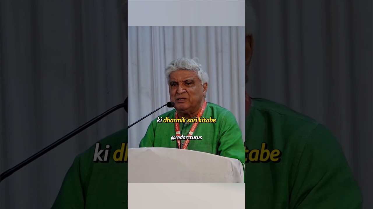 Religious hypocrisy.🔥 | Javed Akhtar