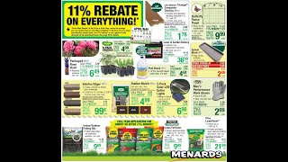 Menards Weekly Ad April 24 – May 4, 2025