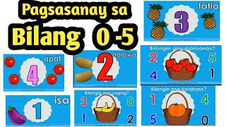 Bilang 0-5 Pagsasanay Sa Pagbilang Kindergarten