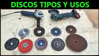 Discos de amoladora y usos | Tipos de discos para Radial | Discos abrasivos y discos de corte