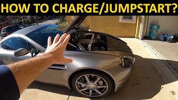 How to Jump Start (or Charge) an Aston Martin Battery