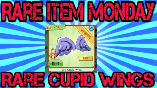 Animal Jam- Rare Item Monday- Rare Cupid Wings