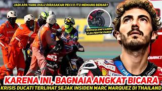 BAGNAIA Speaks Out 🔥 I DIDN'T BELIEVE IT BEFORE ~ MARC MARQUEZ'S INCIDENT IN BURIRAM MAKES DUCATI...