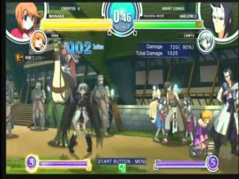 Aquapazza To Heart Chars x Rina Combo Video