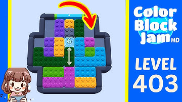 Color Block Jam Level 403 Solution Walkthrough