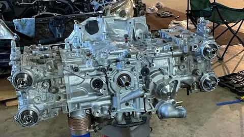 STi Built Motor Assembly and Install - Bleeding Subaru Timing Belt Tensioner