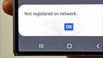 How To Fix Not Registered on Network on Samsung Galaxy Z Fold 6