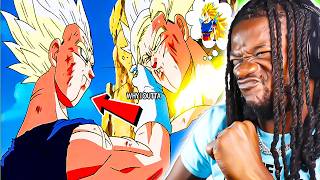 Goku vs Majin Vegeta Was the OG battle of the LARP (REACTION)