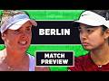 Svitolina vs Eala | WTA Berlin 2026 QF | Tennis Talk Preview