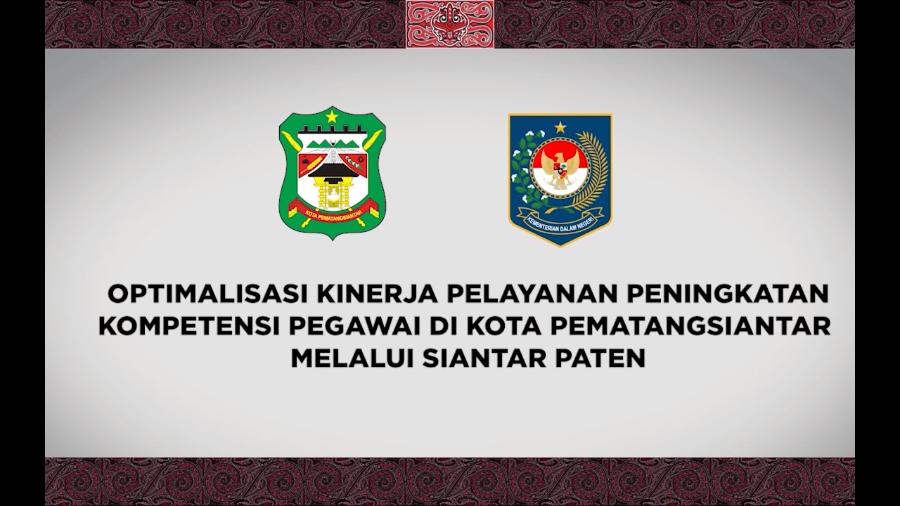 SIANTAR PATEN - Sistem Informasi Layanan Terpadu Peningkatan Kompetensi