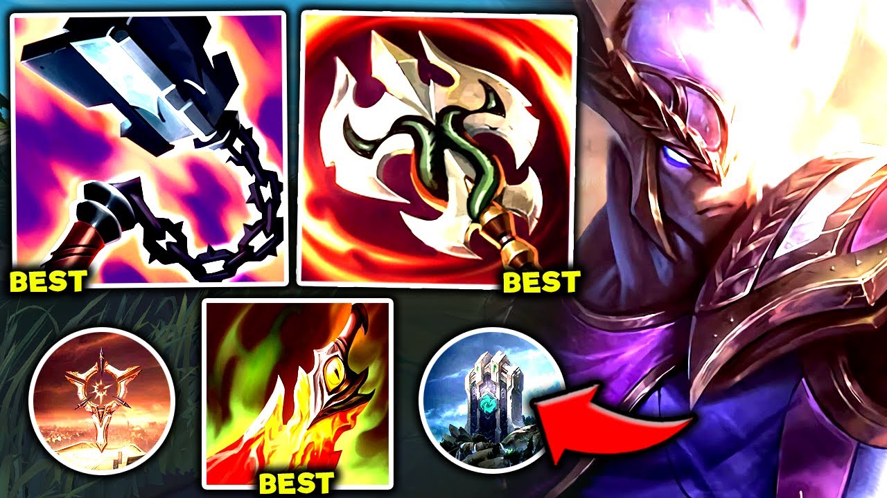 AATROX TOP CAN 1V9 THE MOST DIFFICULT GAMES! (NEW META) S13 Aatrox