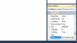 [HD] Visual Basic 2010 Express Tutorial: Sprachausgabe