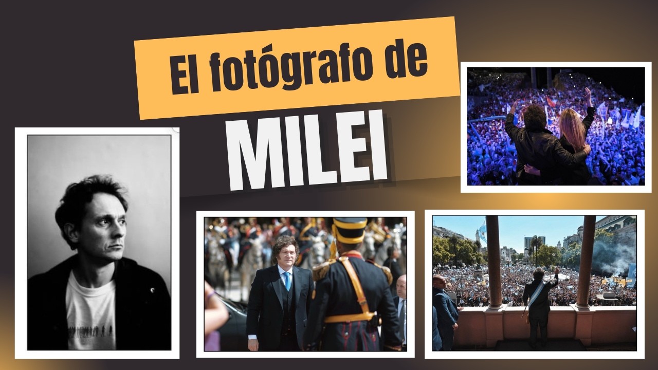 El fotógrafo de Milei - una masterclass de fotografía, storytelling, redes y política de alto nivel.