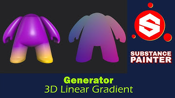 3D Linear Gradient Textures in Substance Painter - Beginners Tutorial
