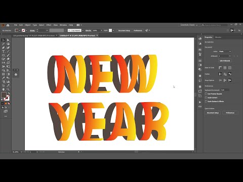 Video Cách tạo Text chữ cuộn hình tròn 3D trong illustrator... - youtube