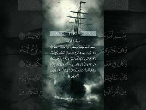 وقال اركبوا فيها سورة هود ناصر القطامي