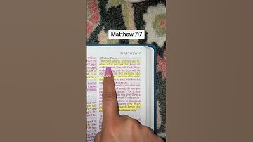 Matthew 7:7