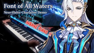 Neuvillette: Font of All Waters/Genshin Impact Character Demo EPIC Piano Arrangement