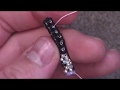 Learn how to Bead the Cubic Right Angle Weave (CRAW) - A beading tutorial by Aura Crystals