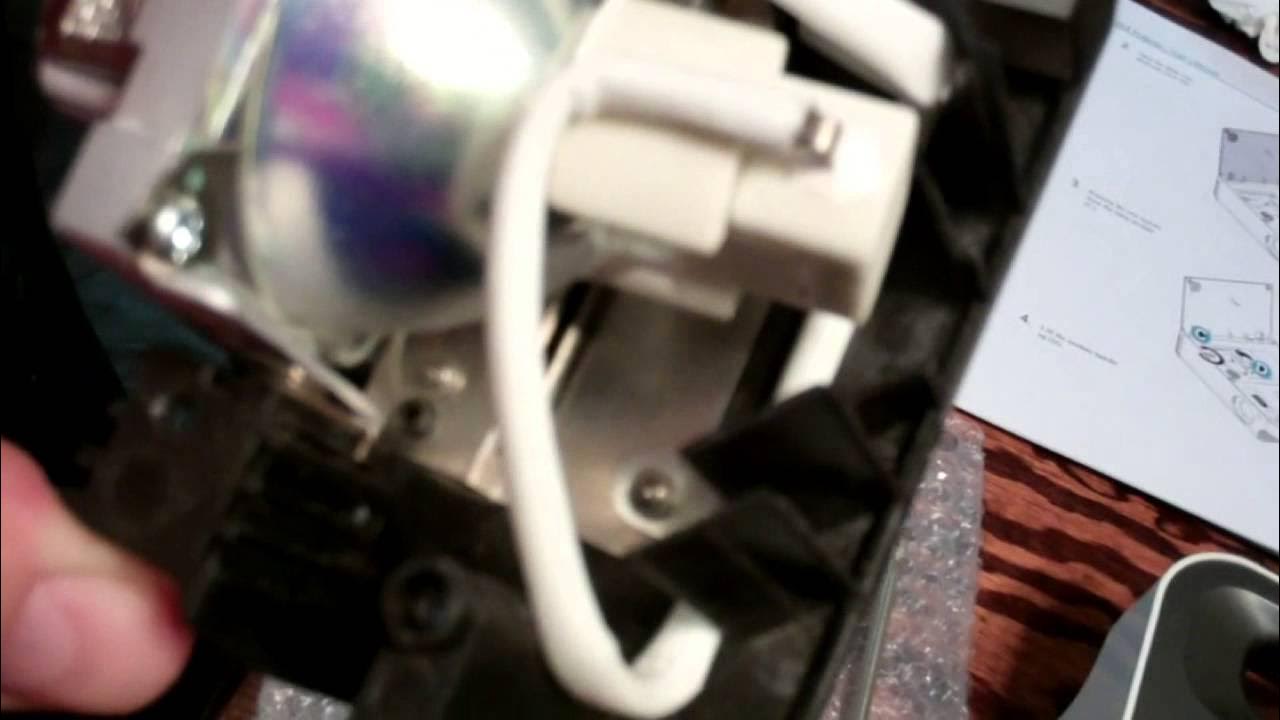 Replacing a BenQ Projector Lamp YouTube