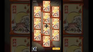 opening ONE THOUSAND scrolls (1,000 scrolls) to get madara | NINJA GLORY screenshot 3