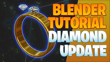 Diamond shader update - Blender Tutorial