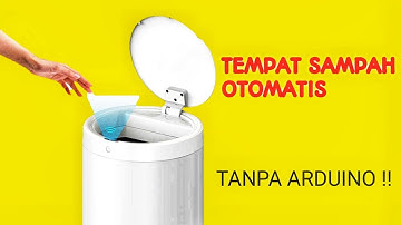 Cara membuat tempat sampah otomatis