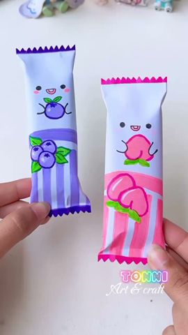 Try this Ice-Lolly 🧊 #shorts #tonniartandcraft #diy #art #love #craft #youtubeshorts