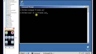 SQL Server: Use OSQL to query a file