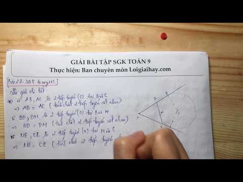 Video Giải bài 27 trang 115 SGK toán 9 tập 1 - youtube