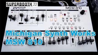 Michigan Synth Works MSW-810 DEMO at Superbooth 2022