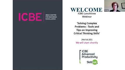 Solving Complex Problems - ICBE Advanced Productivity Skillnet