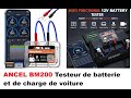 ANCEL BM200 Testeur de batterie et de charge
