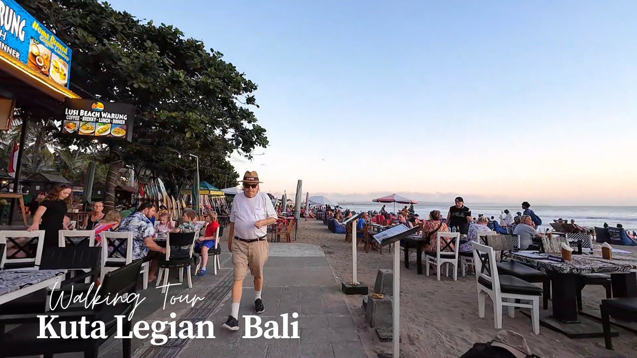 2 Hours Kuta Legian Bali Virtual Walk August 2025 | Walking Tour Bali Today 2025