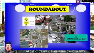 Lecture Series: Traffic Engineering (Roundabout) Wealth