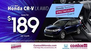 74Mo. Civic, 147Mo. Accord, 169Mo. Cr-V At Conicelli Hondas Summer Spectacular Event