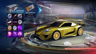 ABRIENDO 10 CAJAS ACCELERATOR con Neto638 - Rocket League