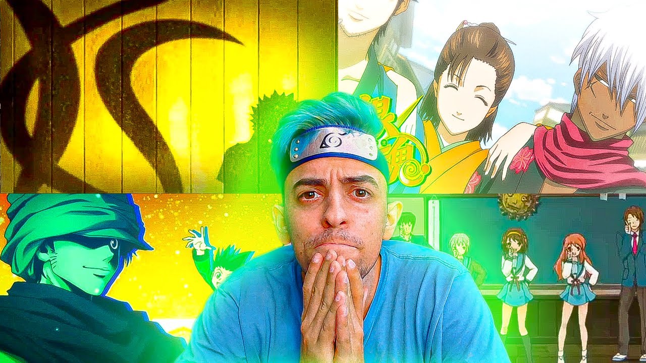 REACCIÓN a LOS MEJORES ENDINGS DEL ANIME | by Kalathras