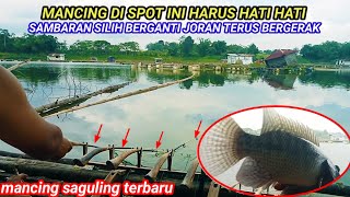 MANCING DI SPOT INI HARUS HATI HATI SERANGAN BERTUBI TUBI || MANCING SAGULING TERBARU 2025