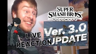 LIVE REACTION - SUPER SMASH BROS ULTIMATE 3.0 - JOKER + STAGE BUILDER