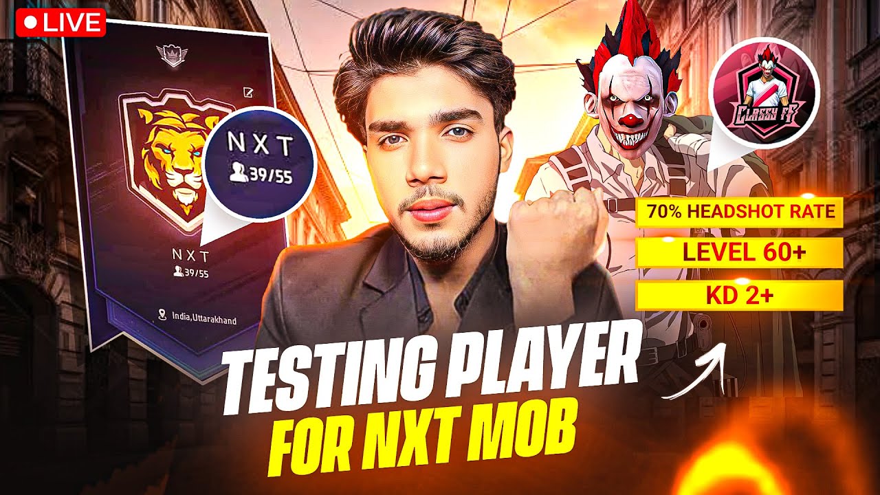 🥵Testing Player For NXT Mobile 🚀 100% Fair Testing 🔥 Burak is live # ...