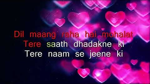 Lyrical | Dil Maang Raha Hai | Ghost | Vikram Bhatt, Sanaya Irani, Shivam B | Yasser Desai