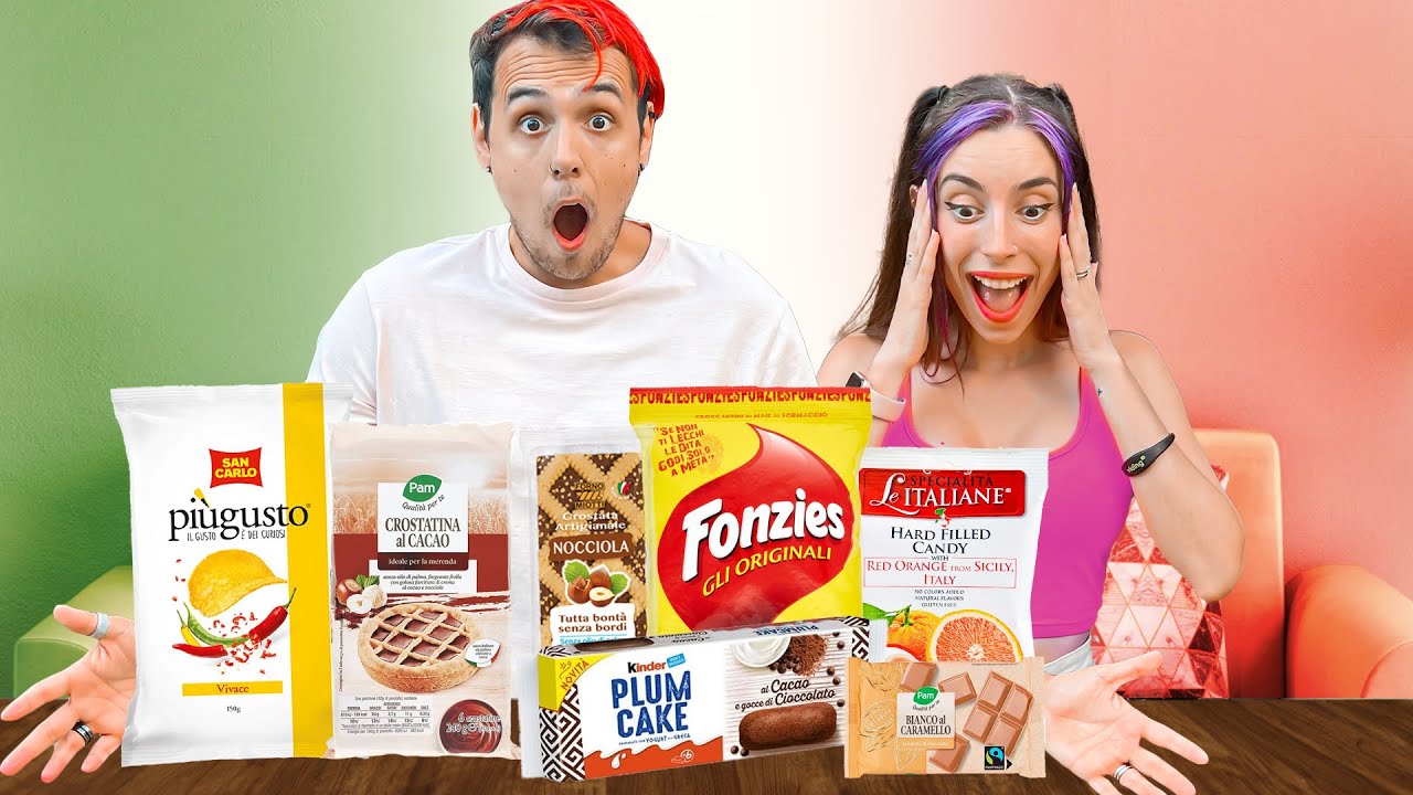 PROBANDO DULCES ITALIANOS CON LYNA !!